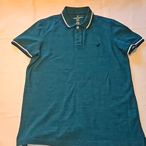 American Eagle Outfitters flex shirt mens size medium green